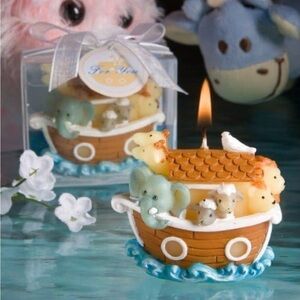 🦒 - Creative Smokeless Noah's Ark Birthday Candles for Wedding and Baby Show…